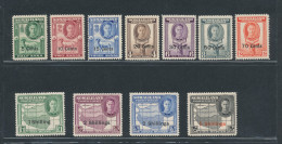 1951 Somaliland - Effige Giorgio VI. - New Currency - Stanley Gibbons N. 125/135 - 11 Valori - MNH** - Other & Unclassified
