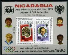 Nicaragua Block 110 Postfrisch Olympiade 1980 #JG694 - Nicaragua