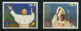 Ruanda 1439-1440 Postfrisch Papst #HD232 - Altri & Non Classificati