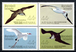 Marshall Inseln 105-08 Postfrisch Vögel #JC545 - Marshallinseln