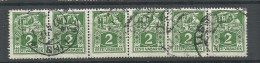 Estland Estonia O 1927 Tallinn Michel 34 A As 6-stripe O - Estland
