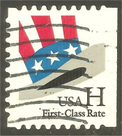 XW01-0512 USA 1998 Oncle Uncle Sam Chapeau Hat Side Booklet Carnet Côté - Oblitérés