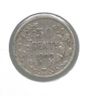 LEOPOLD 2 * 50 Cent 1909 Vlaams  Met Punt * Z.Fraai * Nr 12605 - 50 Cents