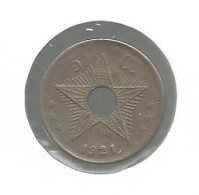 CONGO * ALBERT I * 5 Cent 1921 * Prachtig * Nr 12608 - 1910-1934: Albert I