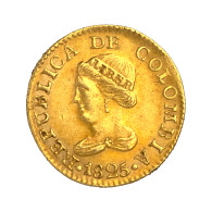 Colombie- République-1 Pesos Or 1825 Bogota - Kolumbien