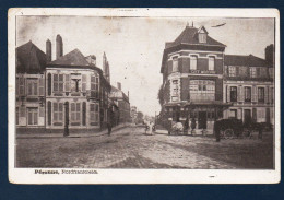 80. Péronne. Café Moderne. Passants. Feldpoststation Nr 260. Juil. 1916 - Peronne