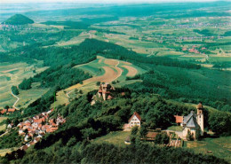 73958025 Hohenrechberg_Schwaebisch_Gmuend Fliegeraufnahme Mit Wallfahrtskirche U - Schwaebisch Gmünd