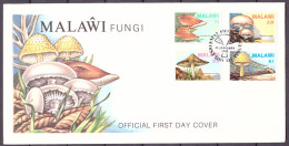 Malawi 441-444 Pilze Ersttagesbrief/FDC #IJ016 - Malawi (1964-...)