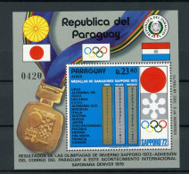 Paraguay Block192 Postfrisch Olympia #HL417 - Paraguay