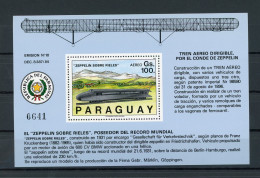 Paraguay Block463 Postfrisch Eisenbahn #IV358 - Paraguay