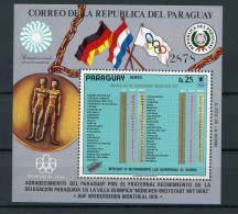 Paraguay Block199 Postfrisch Olympia #HL420 - Paraguay