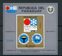 Paraguay Block150 Postfrisch Olympia #HL421 - Paraguay