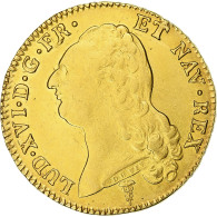 France, Louis XVI, Double Louis D'or à La Tête Nue, 1789, Bordeaux, Or, TTB - 1774-1791 Luis XVI