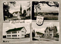 73877918 Moesbach Ortsansichten Kirche Panorama Schwarzwald Moesbach - Achern