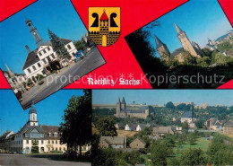 73842909 Rochlitz  Sachsen Rathaus Schlossblick Kunigundenkirche Blick Von Zassn - Rochlitz