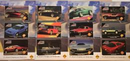 Mint USA UNITED STATES America Prepaid Telecard Phonecard, Collector Car Series- Exotic Cars, Set Of 12 Mint Card Folder - Other & Unclassified