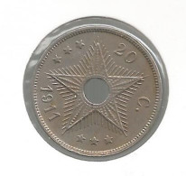 CONGO - ALBERT I * 20 Cent 1911 * Prachtig * Nr 7474 - 1910-1934: Albert I.