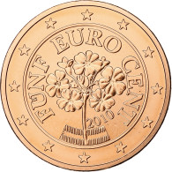 Autriche, 5 Euro Cent, 2010, Vienna, BU, FDC, Cuivre Plaqué Acier, KM:3084 - Autriche