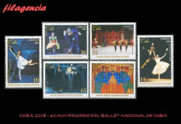 CUBA MINT. 2008-29 60 ANIVERSARIO DEL BALLET NACIONAL DE CUBA - Nuevos