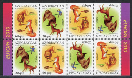 Aserbaidschan H-Blatt Mit 791-791 D Postfrisch Cept #GX160 - Azerbaïjan