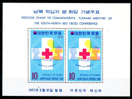 Korea Süd Block 356 Postfrisch Rotes Kreuz #HE009 - Corée (...-1945)