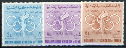 Jemen Königreich 72-74 A Postfrisch Olympia 1964 #ID159 - Yemen