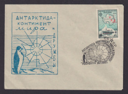 Flugpost Brief Air Mail Sowjetunion Antarktis 26.1.1961 - Covers & Documents