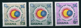 Ghana 185-187 Postfrisch Satelliten #IM436 - Ghana (1957-...)