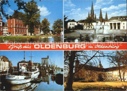72525283 Oldenburg Niedersachsen Stau Und Hauptpost Schlossplatz Hafen Schlosspa - Oldenburg