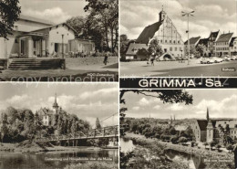 72524804 Grimma Rathaus HOG Gattersburg Haengebruecke  Grimma - Grimma