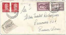 Correspondence - Argentina, San Martín Stamps, 1959, N°1031 - Covers & Documents