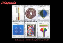 CUBA MINT. 2009-08 ARTE LATINOAMERICANO - Nuevos