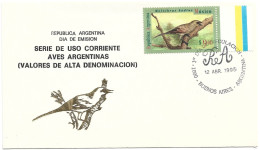 Correspondence - Argentina, FDC, Molothus Badius Stamp, 1995, N°1042 - FDC