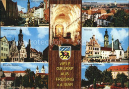 72522796 Freising Oberbayern Untere Und Obere Hauptstrasse Stadtblick Marienplat - Freising