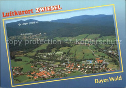 72522764 Zwiesel Niederbayern Fliegeraufnahme Mit Gr Arber Rabenstein Azur Campi - Zwiesel