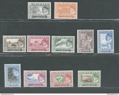 1960 Malaysian States - Johore - Stanley Gibbons N. 155/165 - 11 Valori - MNH** - Altri & Non Classificati