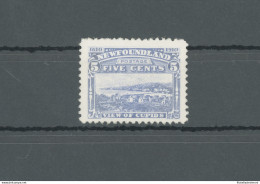 1910 Newfoundland - Stanley Gibbons N. 99 - Cupids - Dentellato 12 - MNH** - Autres & Non Classés