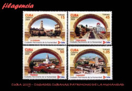 CUBA MINT. 2009-16 TURISMO. CIUDADES CUBANAS PATRIMONIO DE LA HUMANIDAD - Nuevos