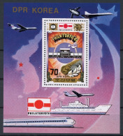 Korea Block 102 Postfrisch Briefmarkenausstellung #JM559 - Korea (Nord-)