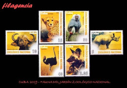 CUBA MINT. 2009-22 FAUNA DEL JARDÍN ZOOLÓGICO NACIONAL - Nuevos