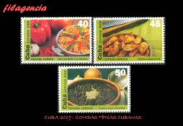 CUBA MINT. 2009-23 COCINA TRADICIONAL CUBANA - Nuevos