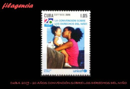 CUBA MINT. 2009-36 20 ANIVERSARIO CONVENCIÓN DE DERECHOS DEL NIÑO - Nuevos