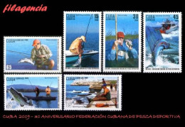 CUBA MINT. 2009-37 30 ANIVERSARIO DE LA FEDERACIÓN DE PESCA DEPORTIVA - Nuevos