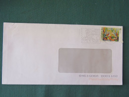 Luxembourg 2001 Cover Luxembourg - Painting - Philately Slogan - Briefe U. Dokumente