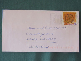 Luxembourg 1996 Cover To Germany - Property Administration - Health Slogan - Storia Postale