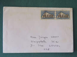 Luxembourg 1986 Cover To Germany - European School - Briefe U. Dokumente