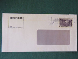 Luxembourg 1980 Cover To Belgium - Mercury - Safety At Work  - Cartas & Documentos