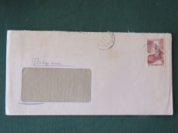 Luxembourg 1979 Cover To Belgium - Central Train Station - Cartas & Documentos