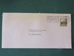 Luxembourg 1977 Cover To Belgium - Europa CEPT - Animal Protection - Storia Postale