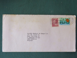 Luxembourg 1975 Cover To Belgium - Grand Duke - UPU - Architecture Slogan - Briefe U. Dokumente